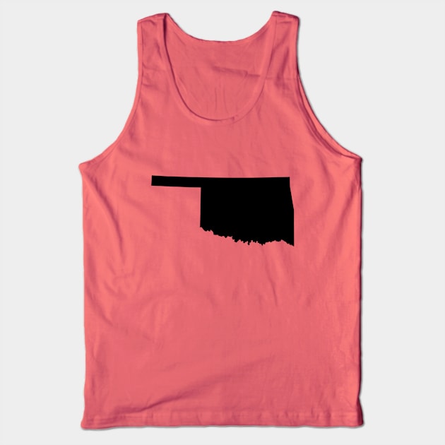 Oklahoma Black Tank Top by AdventureFinder